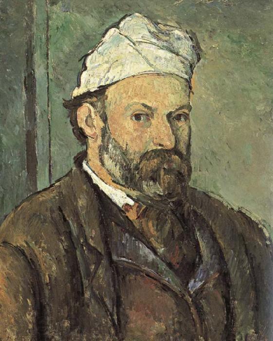 Paul Cezanne Self-Portrait Norge oil painting art